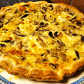 El cooksnap de noor cuando hizo Tarta salada de setas variadas con Cheddar.