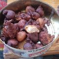 El cooksnap de Adriana Loyarte cuando hizo Buñuelos de manzana.