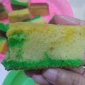 Cooksnap dari Jenna Kim untuk resep Bolu panggang pelangi