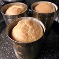 El cooksnap de Ale López cuando hizo Mini Bizcochuelos en lata de Durazno 🍑.