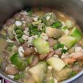 Yuxuan Hu 的 鹹蛋蝦仁豆腐煲 cooksnap