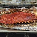 MChaz41's cooksnap of when they made Baked BBQ Baby Back Ribs.