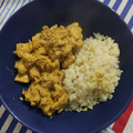 El cooksnap de María Codes Romo cuando hizo Pollo al curry con nata.