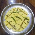 Saranya Vignesh's cooksnap of when they made Dhokla.