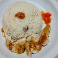Cooksnap dari The Macan Kosan untuk resep Nasi Hainan Ayam Rice Cooker