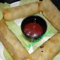 Monika gupta 's cooksnap of when they made Spring Roll.