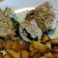 El cooksnap de Spitarozmah cuando hizo Pechuga de Pavo rellena de espinacas, queso de cabra y miel.