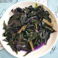 愛吃的小芸 的 麻油紅鳳菜 cooksnap