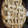 El cooksnap de Angelina Pairoa cuando hizo Pie de manzana 🍎🍏.