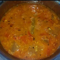 Farheen Begam's cooksnap of when they made சுரைக்காய் சாம்பார் (Suraikkai sambar recipe in tamil).