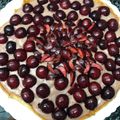 El cooksnap de maybe cuando hizo Tarta de crema pastelera, y cerezas.