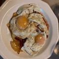 El cooksnap de Daniel Garcia Calderon cuando hizo Huevos estrellados con jamón ibérico.