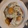 El cooksnap de Daniel Garcia Calderon cuando hizo Huevos estrellados con jamón ibérico.