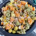 El cooksnap de jennifer moreno garcia cuando hizo Ensalada de pasta para llevar 🌲 🏖.