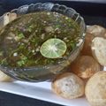 Noopur Alok Vaishnav 's cooksnap of when they made પાણીપુરી નું પાણી (Panipuri Pani Recipe In Gujarati).