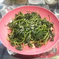 Cooksnap dari Sumayya Haque untuk resep Tumis bayam ala Korea (Bayam namul)