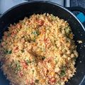 El cooksnap de irene M cuando hizo Cous cous con verduras.