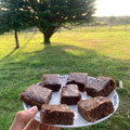 El cooksnap de Cristojarany cuando hizo Brownie chocolate y plátano.