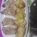 El cooksnap de marissette lopez cuando hizo Lomo de cerdo con patatas al horno.