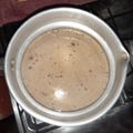 El cooksnap de Teresa Santacruz cuando hizo Chocolate caliente 💕.