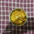 Heenaba jadeja's cooksnap of when they made Kathiyawadi aakhi dugri nu shaak (stuffed baby onion sabji).