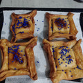 El cooksnap de Sabrina Jara cuando hizo Pastelitos criollos.