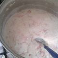 El cooksnap de Vannesa Correa cuando hizo Salsa Caruso Light.