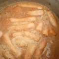 El cooksnap de Celia Laguna cuando hizo Guiso de garbanzos con salchichas de pollo y calabaza.