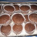 El cooksnap de Cami Pizarro❤ cuando hizo Cupcakes de chocolate con corazón de dulce de leche.