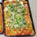 Neelam Khurram's cooksnap of when they made Cheesy Chicken Tikka Pizza 🍕.