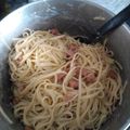 El cooksnap de juantxo cuando hizo Espaguetis Carbonara Receta Tradicional.