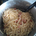 El cooksnap de juantxo cuando hizo Espaguetis Carbonara Receta Tradicional.