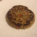 El cooksnap de Marimar cuando hizo Hamburguesas de Lenteja.