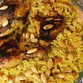 صورة من ام تقي👩‍👧‍👦❤♡ تقي الدين وغنى♡ ، شاركها بعد تجربة وصفة كبسه سعوديه لذيذه 🍗🍚