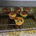 El cooksnap de Maite Pelayo cuando hizo Muffins de Harina de Coco y Arándanos.