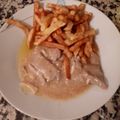 El cooksnap de SaraRoman cuando hizo Solomillo y patatas al whisky.
