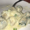 El cooksnap de Guada Oriana cuando hizo Salsa blanca con Verdeo 💚 Versión vegana.