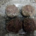 El cooksnap de Romina Gonzalez cuando hizo Hamburguesas de lentejas rellenas con queso 😋.