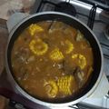 El cooksnap de Lucia Martinez fachal cuando hizo Carbonada Criolla.