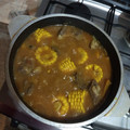 El cooksnap de Lucia Martinez fachal cuando hizo Carbonada Criolla.