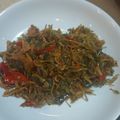 Cooksnap dari Pawon'e Mas Paijo untuk resep 13. Tumis Bunga Pepaya Teri (Anti Pahit)