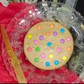 ruhani rajput's cooksnap of when they made Fruits Cake.