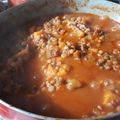 El cooksnap de Andrea Veronica Navarro cuando hizo Guiso de Lentejas.