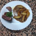 El cooksnap de Toni jimenez cuando hizo Magret de pato con manzanas.