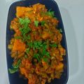 pinky makhija का कुकस्नैप जब उन्होंने फ्रेंच बीन्स और आलू की सब्जी (french beans aur aloo ki sabzi recipe in hindi) बनाया था।