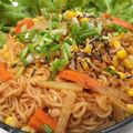รูป Cooksnap ของ piya peipei เมื่อเขาทำ มาม่ามันฝรั่งข้าวโพด