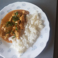 El cooksnap de ANA cuando hizo Pollo al Curry Tailandés (exótico y fresco).