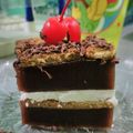 Cooksnap dari nia saja untuk resep Triple Choco puding with berry jam