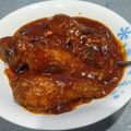 Cooksnap Eyra Shuviro semasa beliau membuat Ayam Goreng Cili Kering.