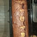 El cooksnap de Priscila cuando hizo Brownie de chocolate con nueces caseros.